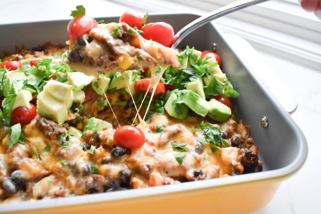 Taco bake recipe