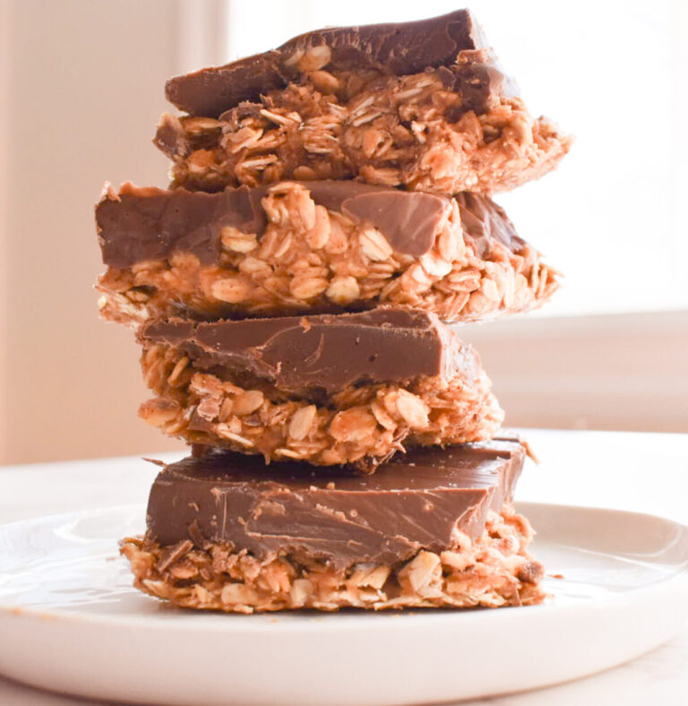 no-bake peanut butter oatmeal bars